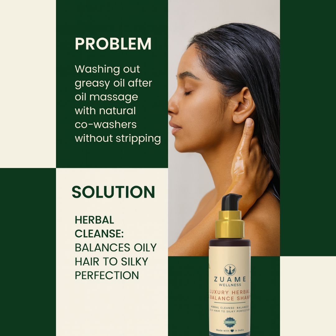 Luxury Herbal Oil Balance Shampoo