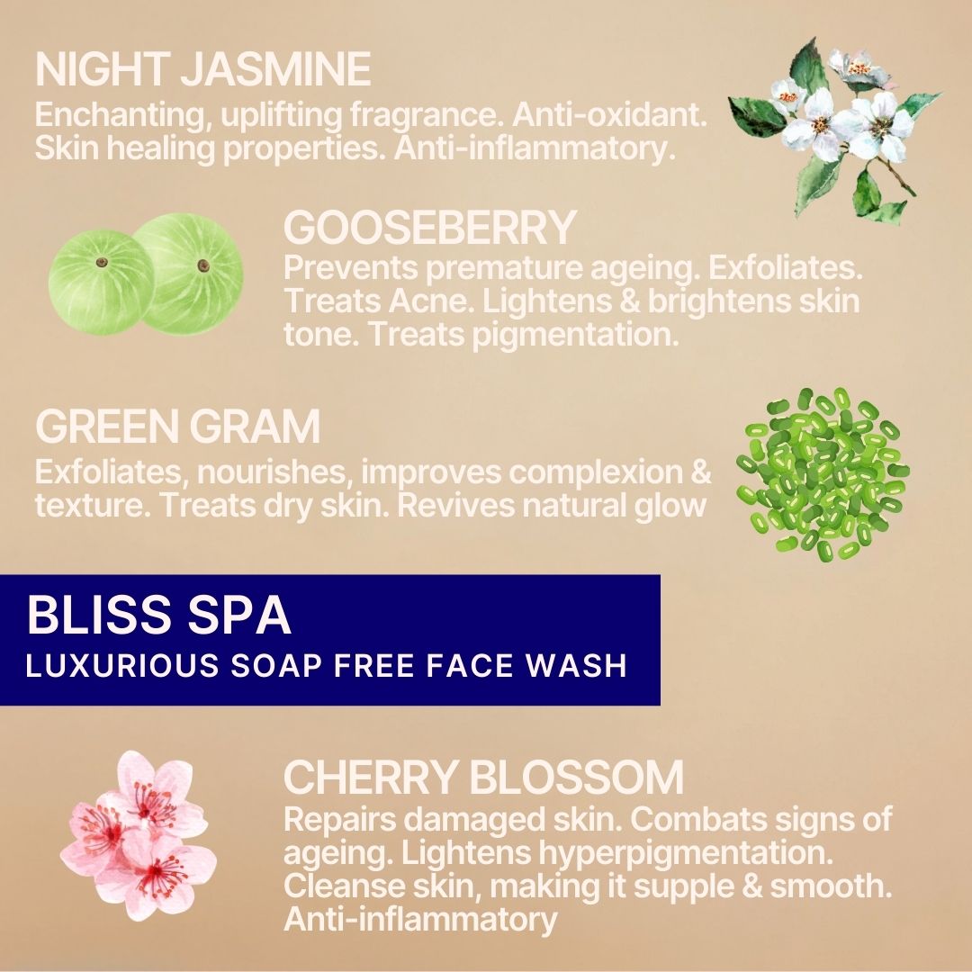 Bliss Spa Face Wash for Anti Ageing