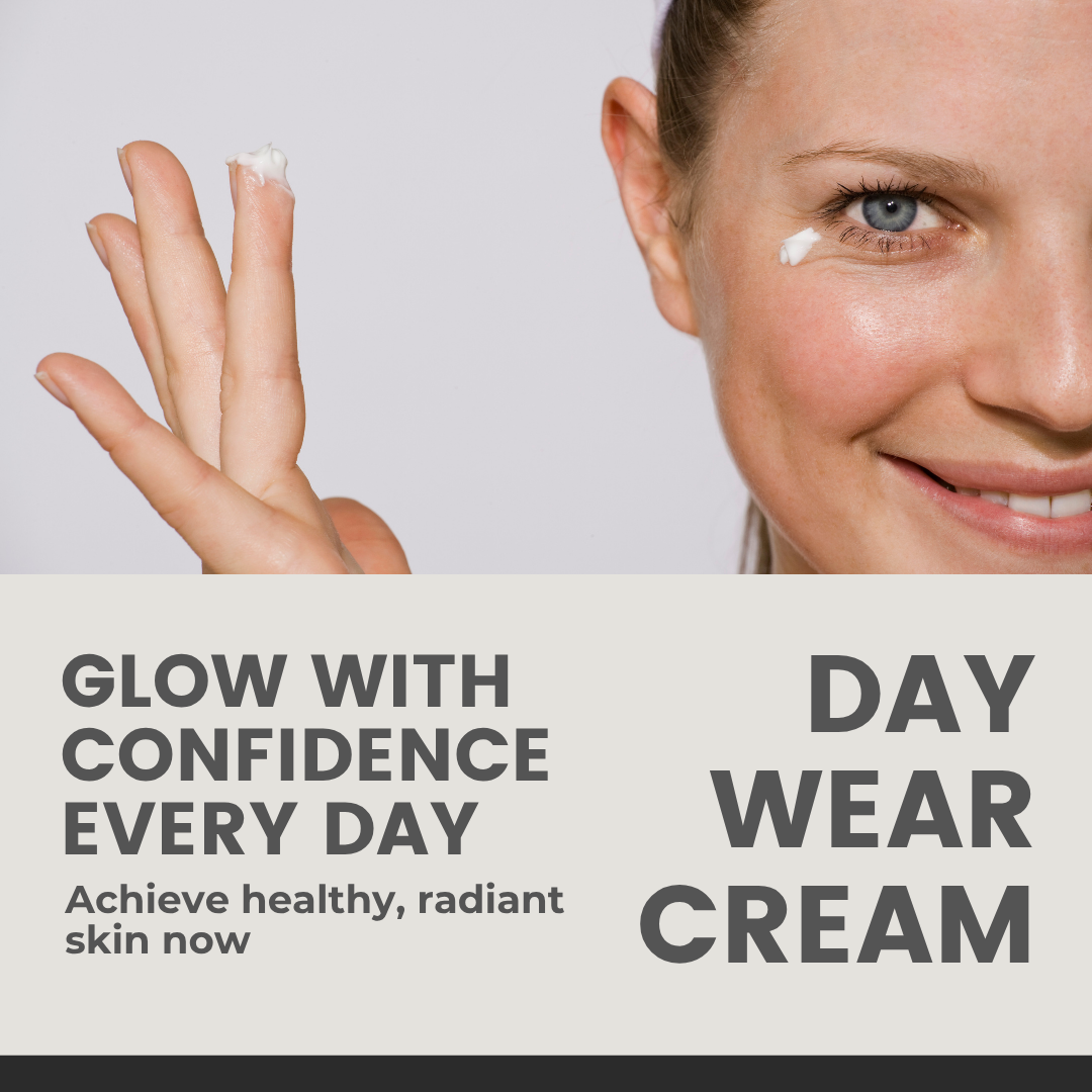 Zuame Day Wear Cream with Sun Protection SPF50 PA+++: Daily Moisturizer with Nourishing Botanicals and SPF