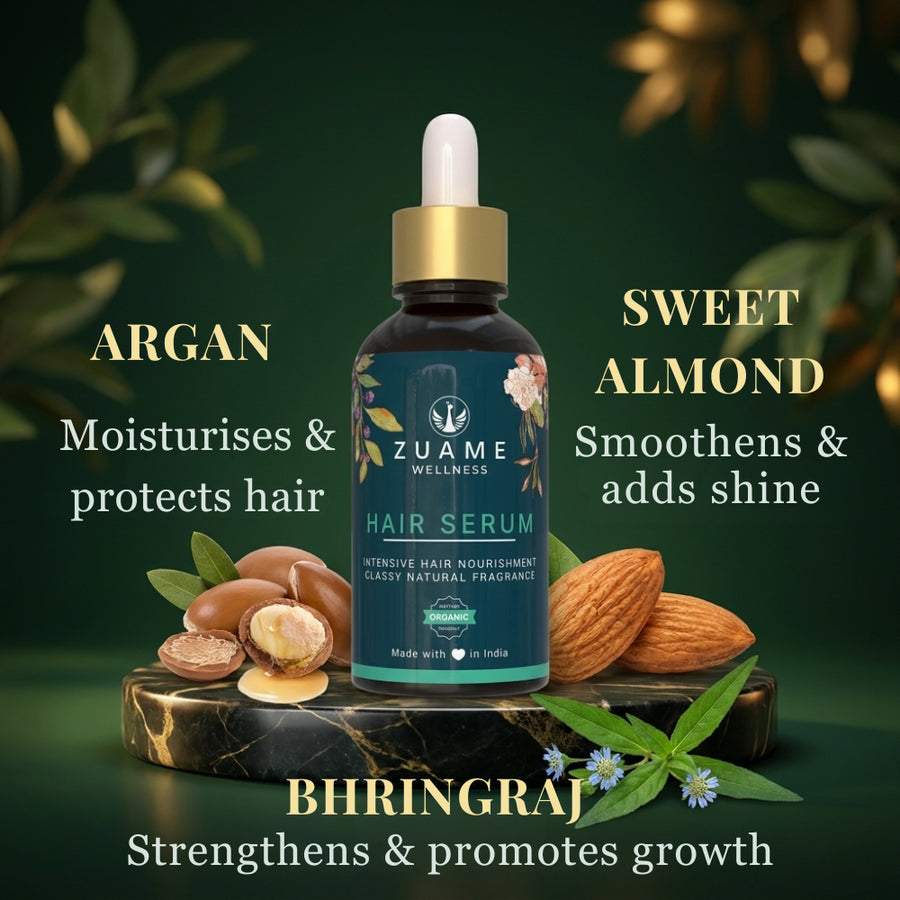 Hair Serum - The Zuame Radiance Restore™ : Premium Hair & Scalp Serum