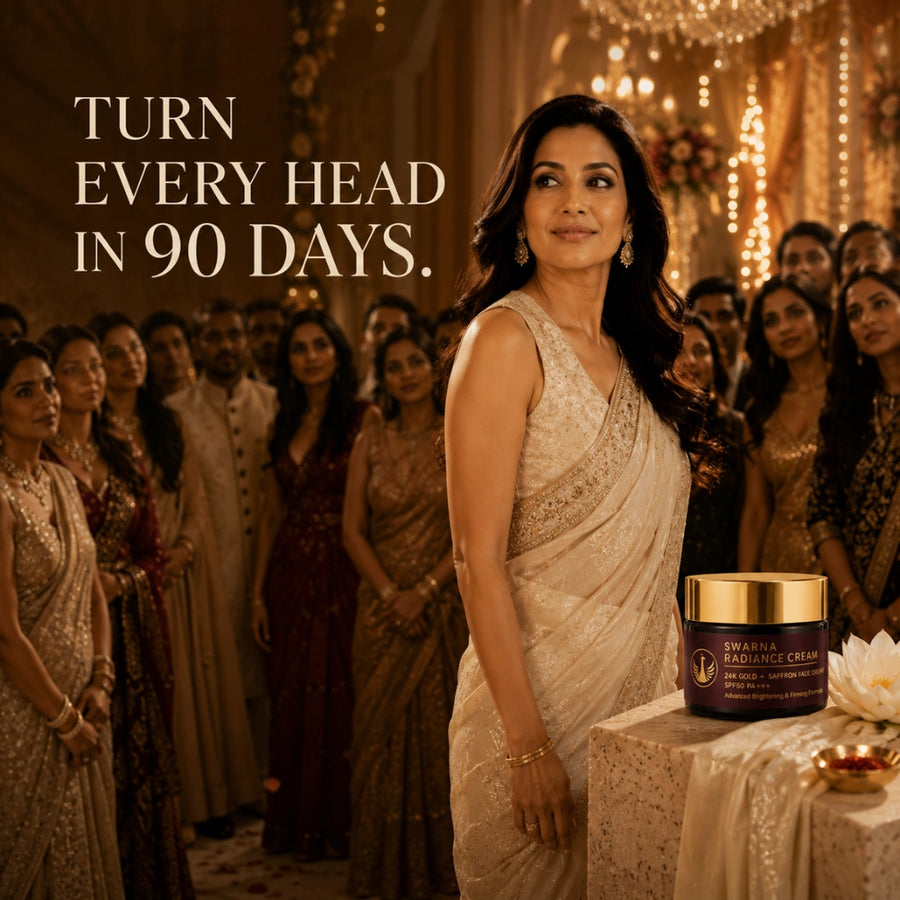 Swarna Radiance Face Cream With 24K Gold Bhasma
