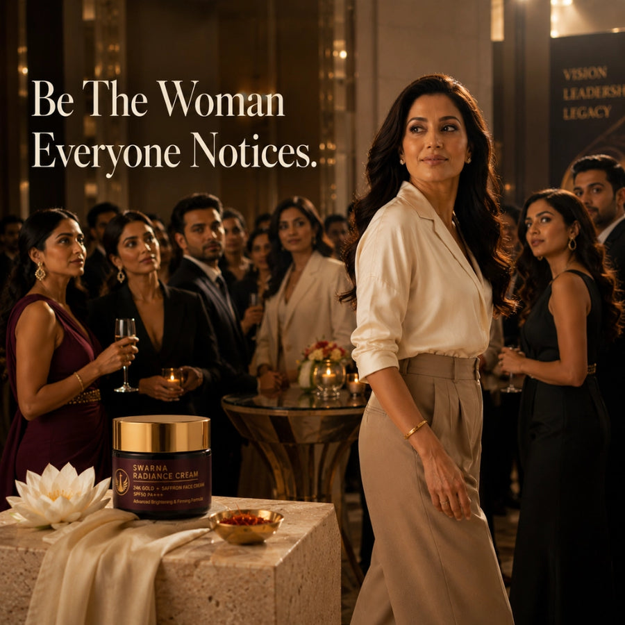 Swarna Radiance Face Cream With 24K Gold Bhasma
