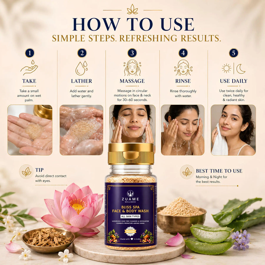 Bliss Spa Face Wash for Anti Ageing