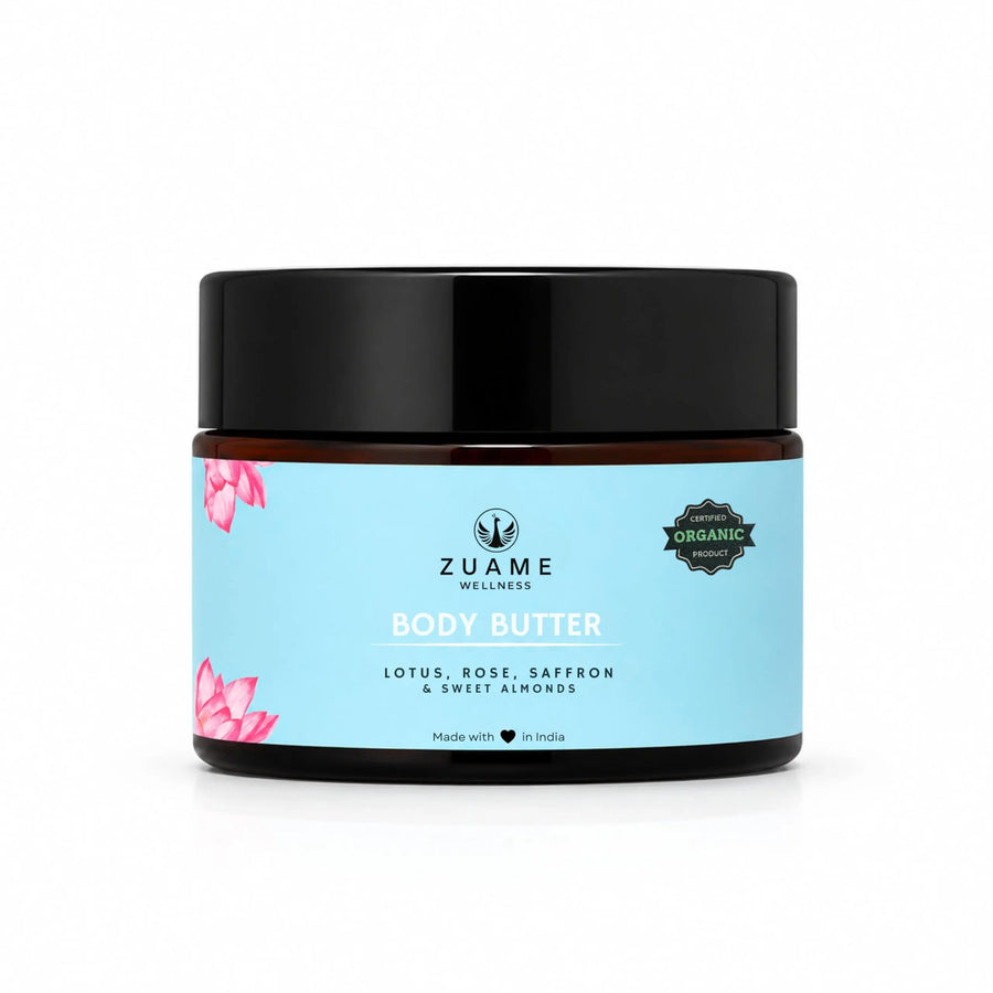 Deep Moisturising Restoring Body Butter with Lotus Rose and Saffron