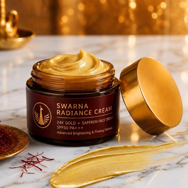 Swarna Radiance Face Cream With 24K Gold Bhasma