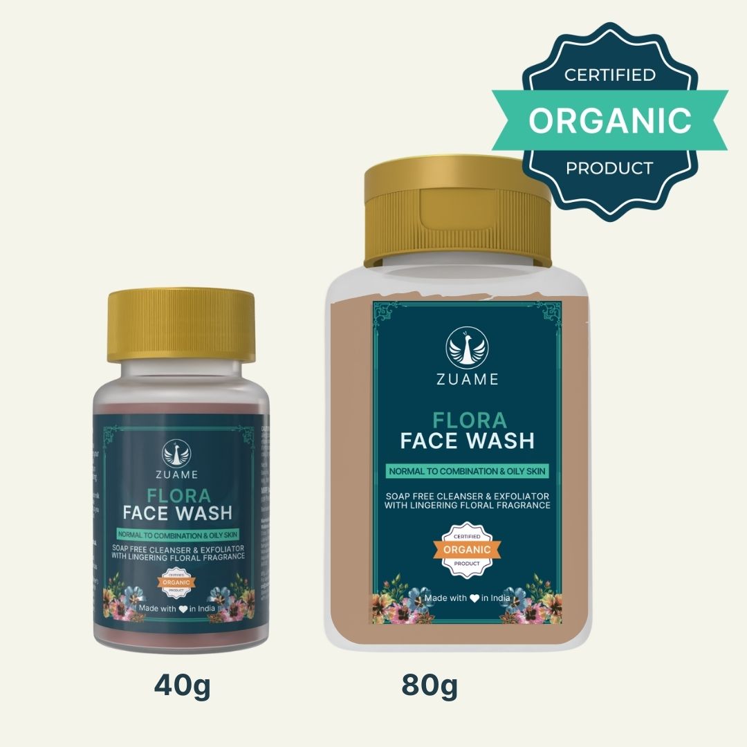 Flora Face Wash for Gentle Cleansing & Brightening