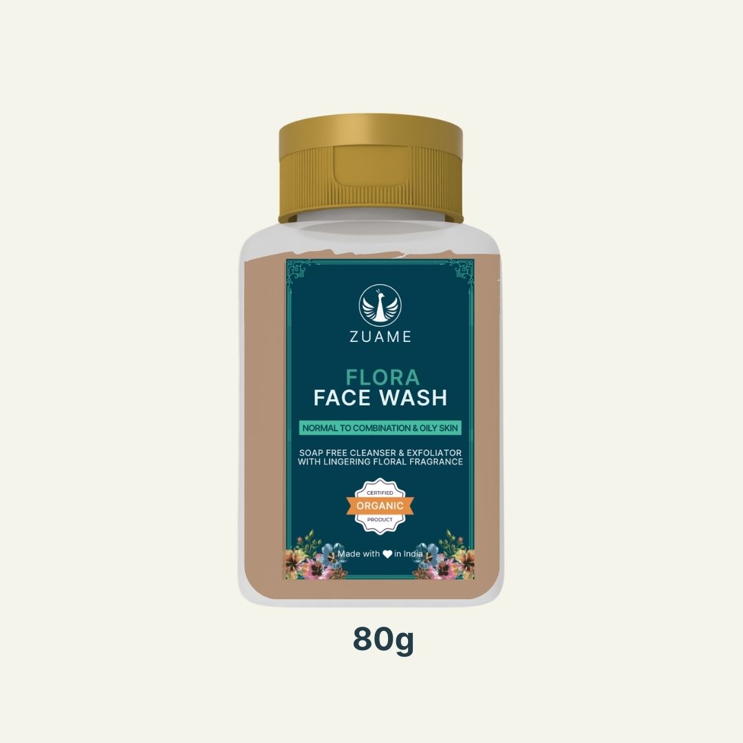 Flora Face Wash for Gentle Cleansing & Brightening