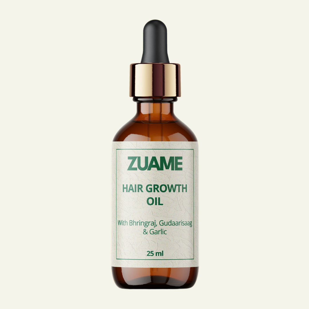 Quick Hair Growth Oil With Bhringraj, Gudaari Saag & Garlic