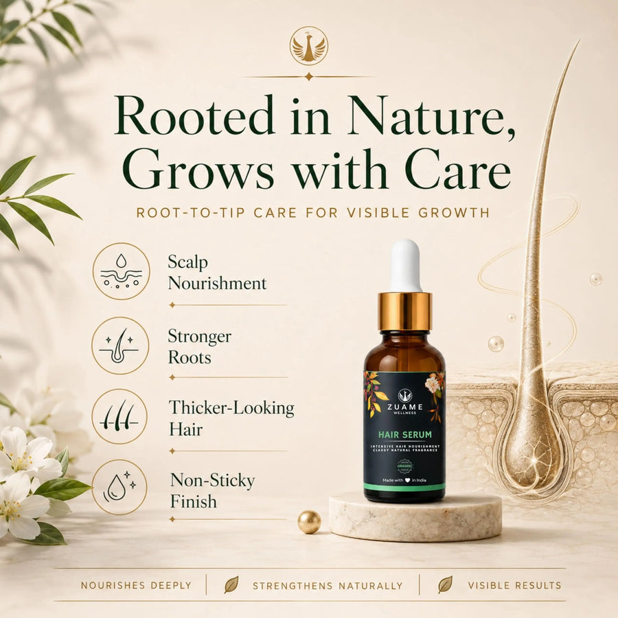 Hair Serum - The Zuame Radiance Restore™ : Premium Hair & Scalp Serum