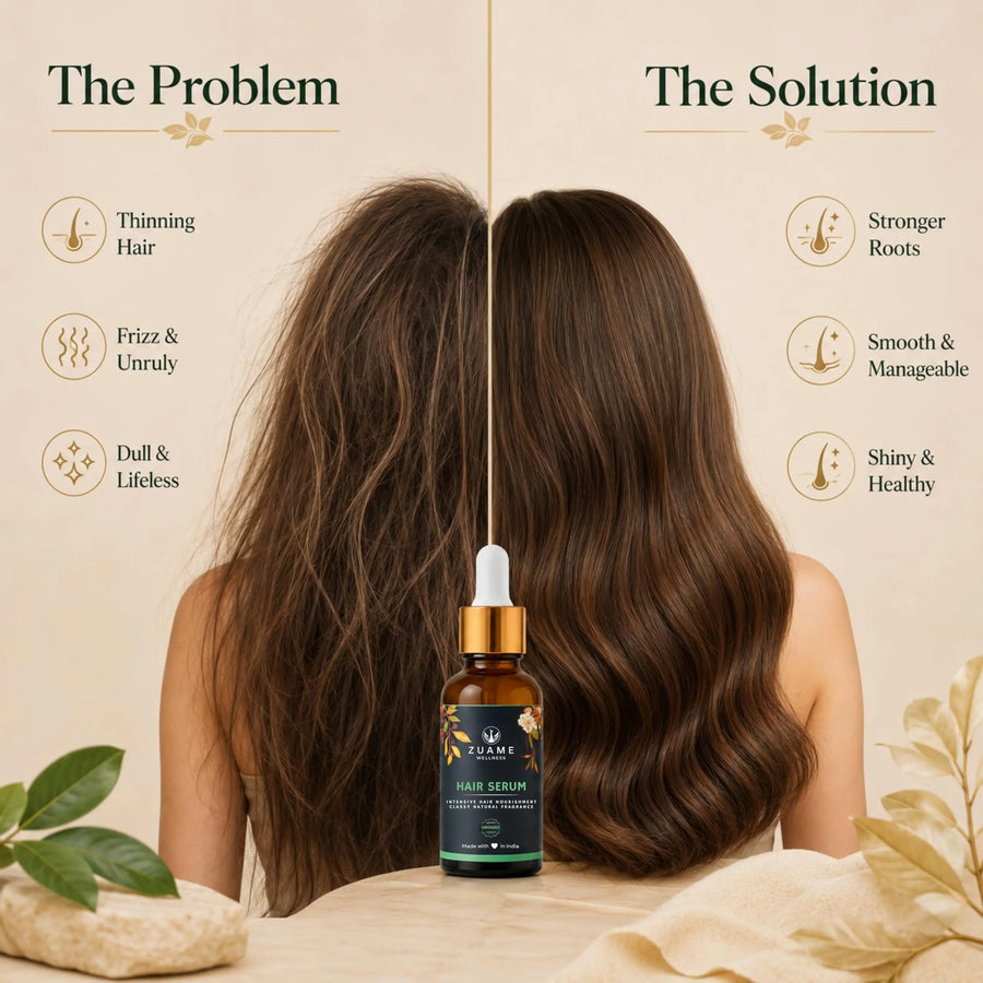 Hair Serum - The Zuame Radiance Restore™ : Premium Hair & Scalp Serum