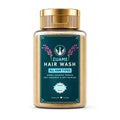 Zuame Hair Wash — Herbal Powder Shampoo with Argan, Jojoba, Kalonji, Curry Leaf & Bermuda Grass
