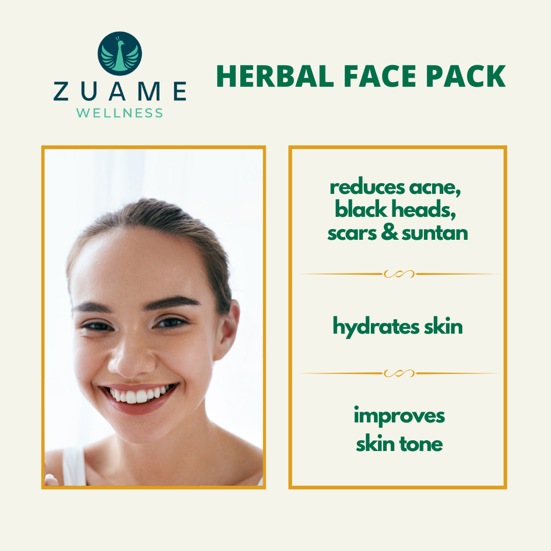 Herbal Face Pack For Acne & Suntan
