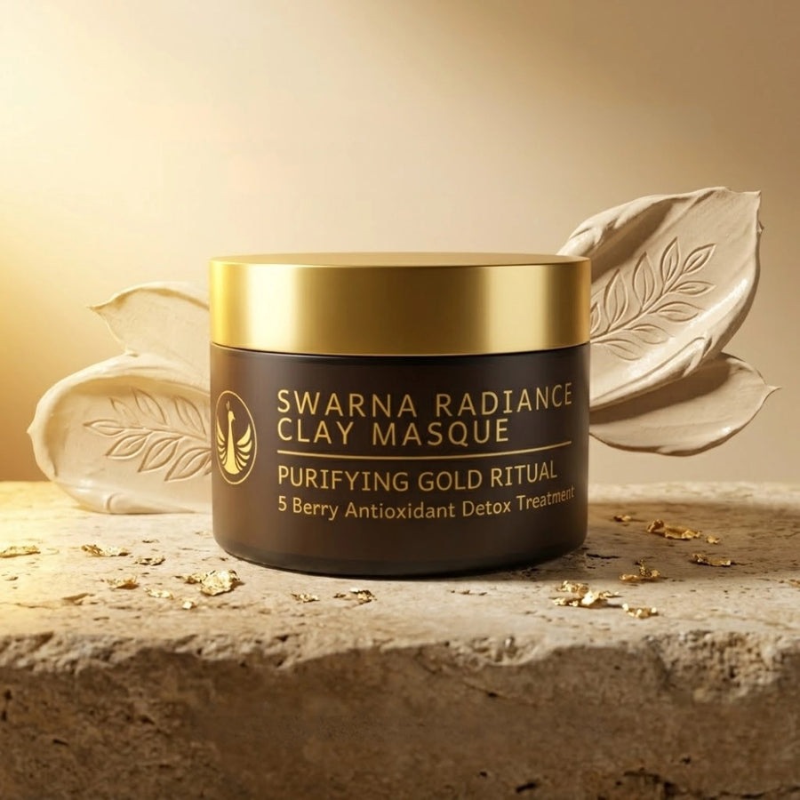 Swarna Radiance Clay Masque for Anti Aging and Radiance