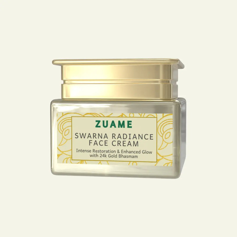 Swarna Radiance Face Cream With 24K Gold Bhasma