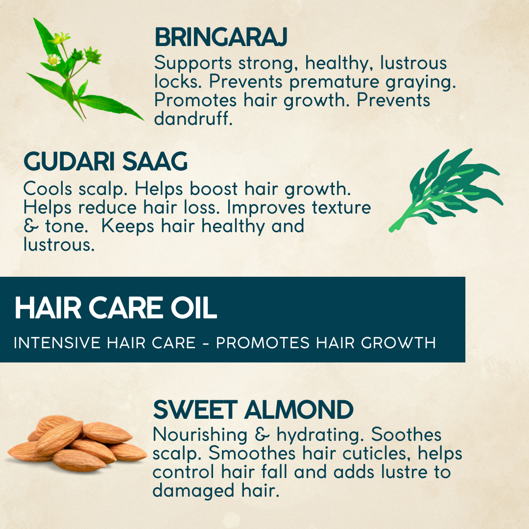 Hair Care Oil - Bhringraj and Amla Hair Oil for Hair & Scalp