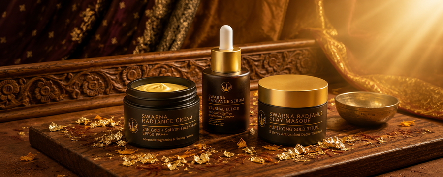 Swarna Radiance<br><em>restored from within.</em>