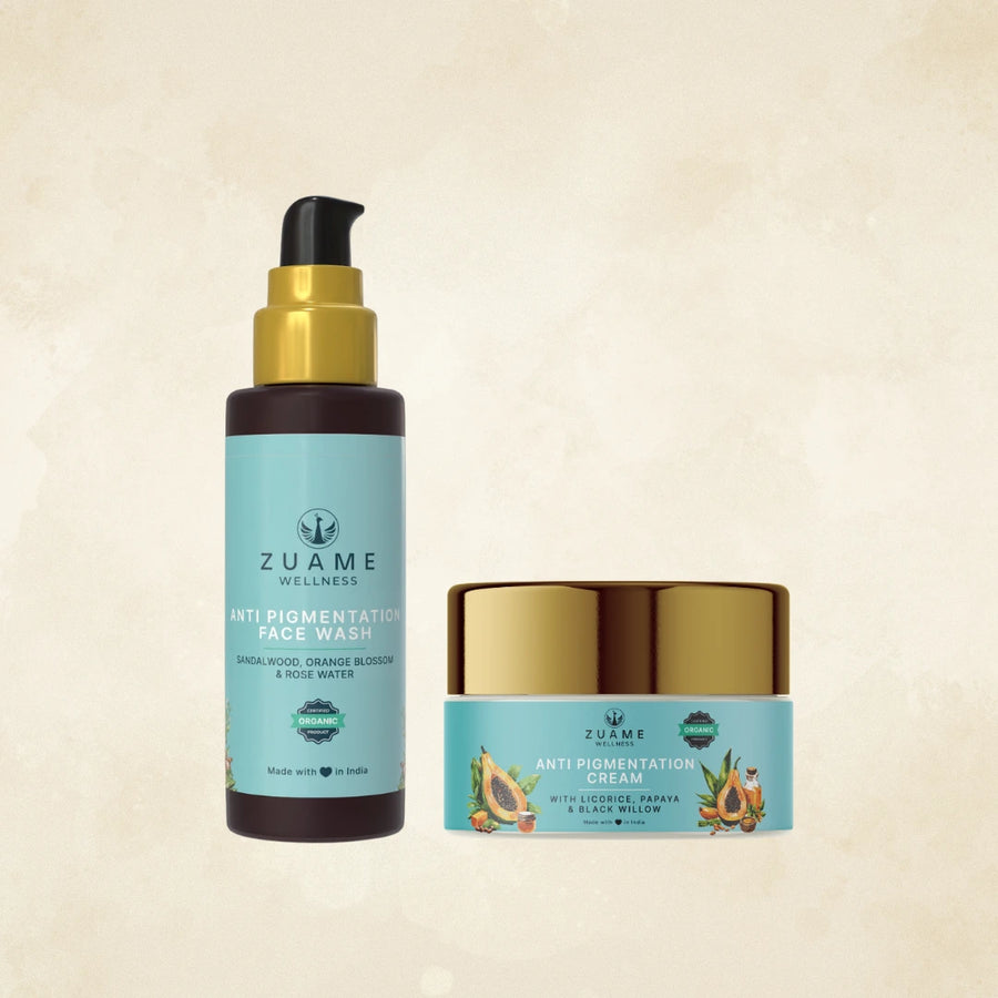 Zuame Anti-Pigmentation Duo — Face Wash + Cream