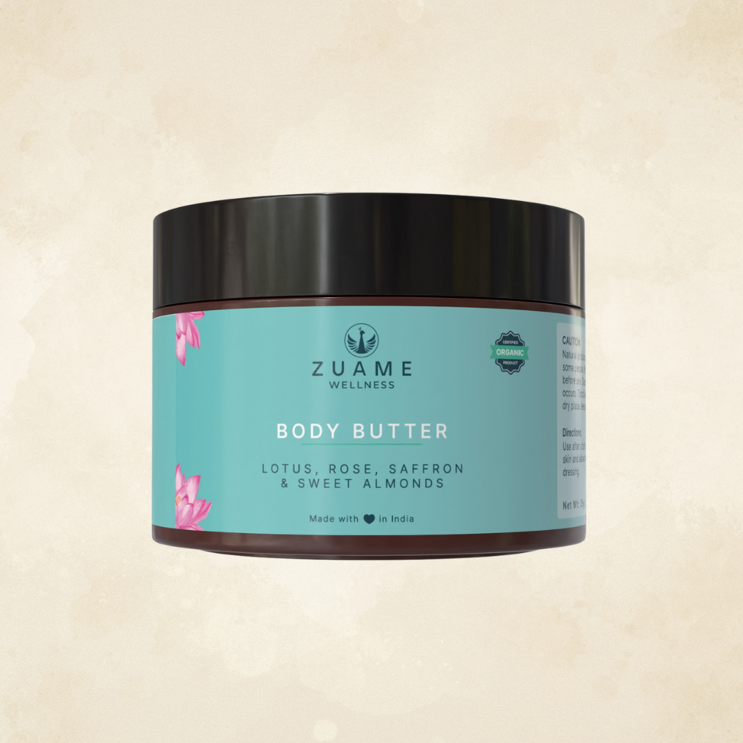 Deep Moisturising Restoring Body Butter with Lotus Rose and Saffron