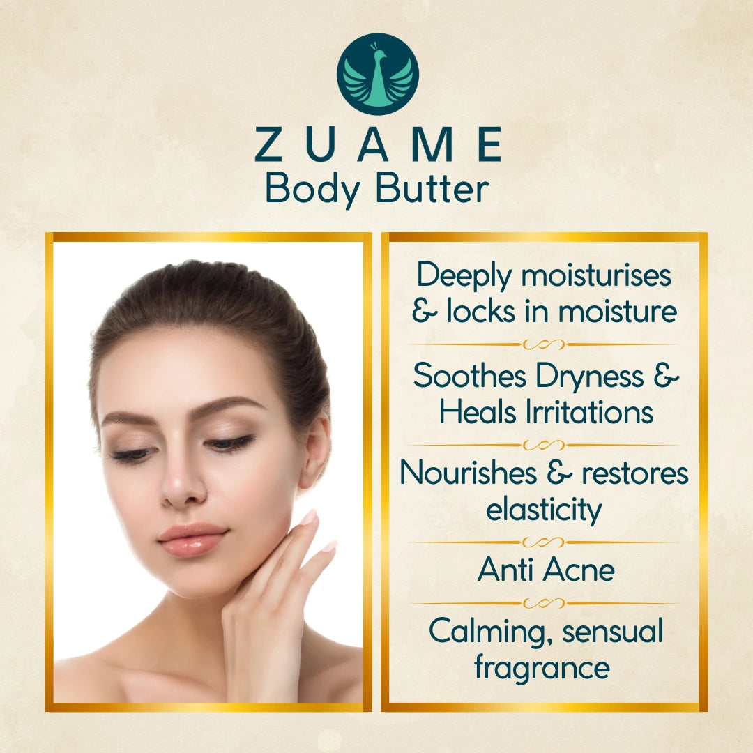 Deep Moisturising Restoring Body Butter with Lotus Rose and Saffron