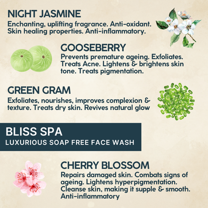 Bliss Spa Face Wash for Anti Ageing