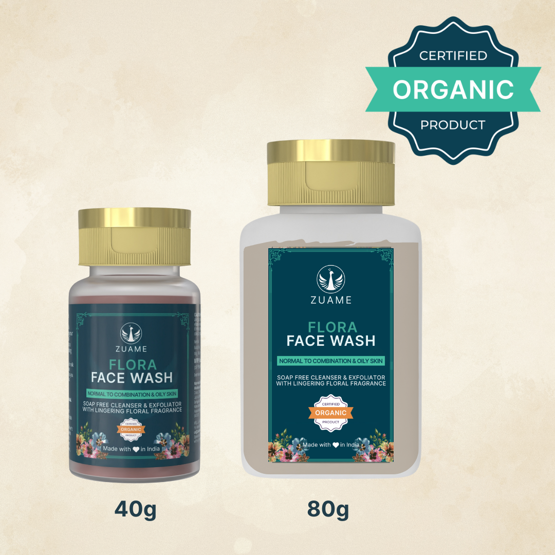 Flora Face Wash for Gentle Cleansing & Brightening