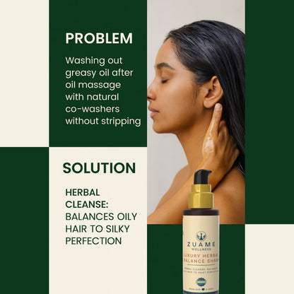 Luxury Herbal Oil Balance Shampoo