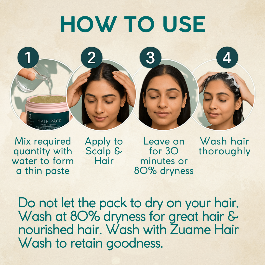 Hair Pack For Hair & Scalp care