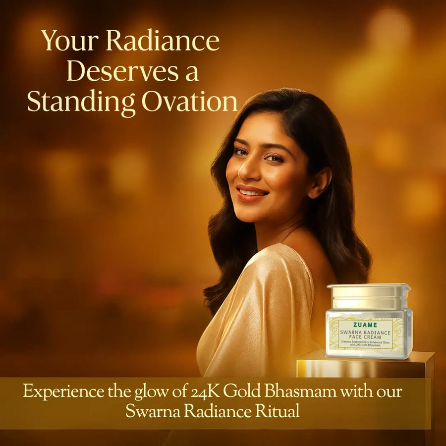 Swarna Radiance Face Cream With 24K Gold Bhasma