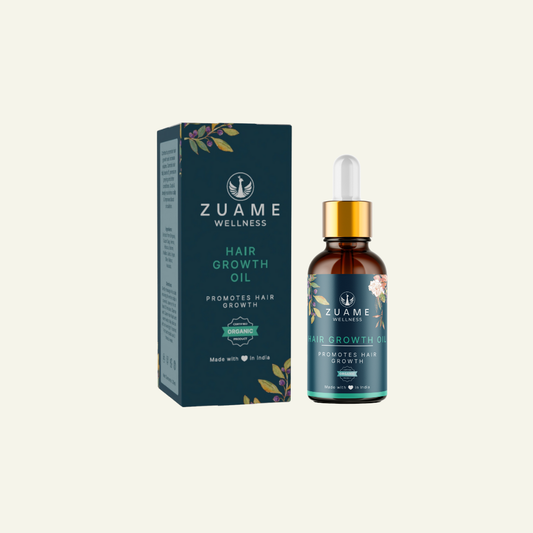 Quick Hair Growth Oil With Bhringraj, Gudaari Saag & Garlic - Zuame Hair Growth Oil