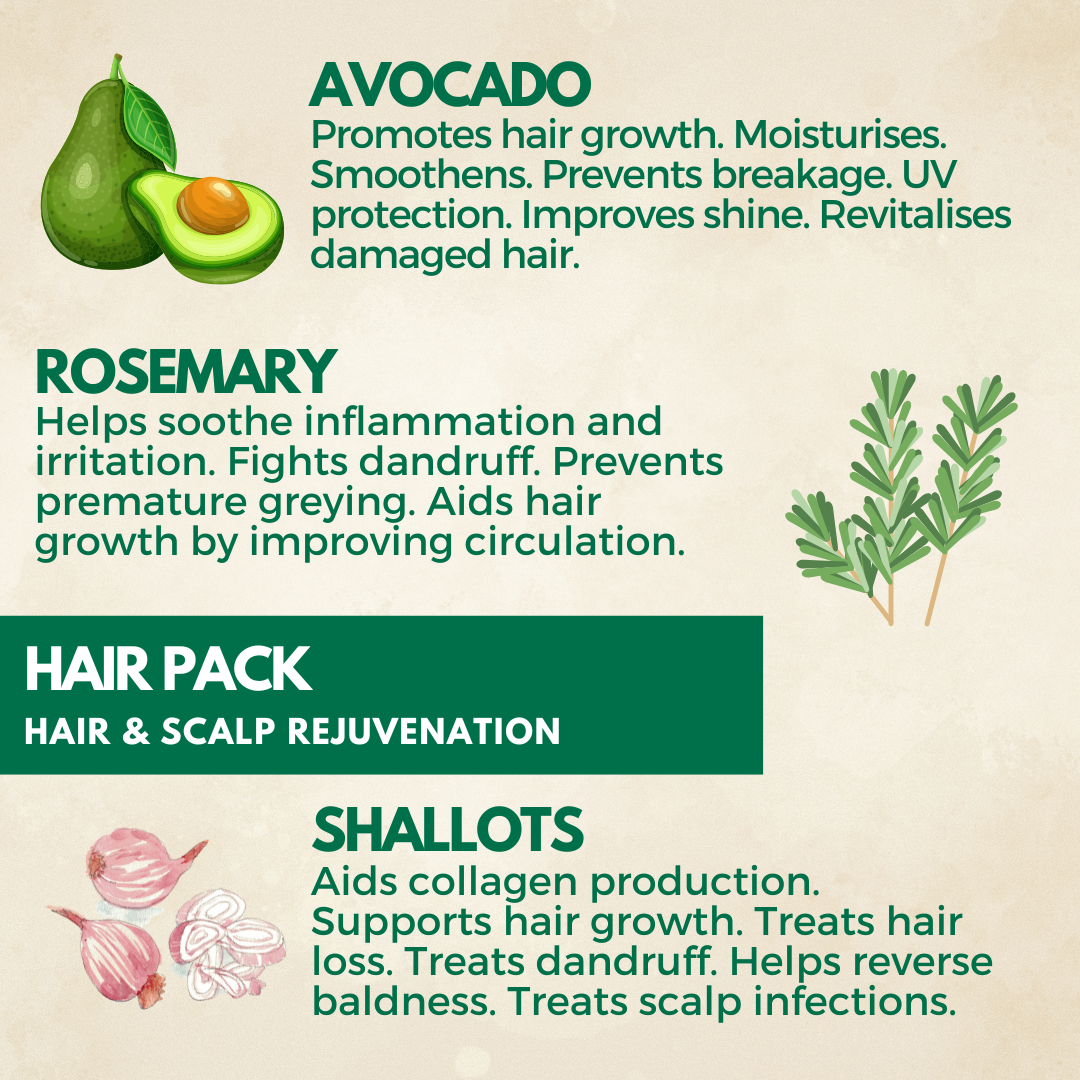 Hair Pack For Hair & Scalp care