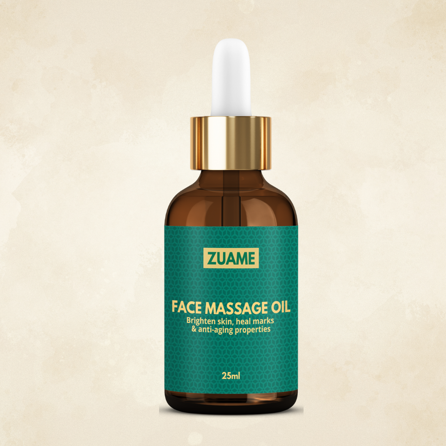 Face Massage Oil — Siddha-Formulated for Brightening, Pigmentation & Ageing Skin | Saffron, Red Sandal & Licorice | Certified Organic