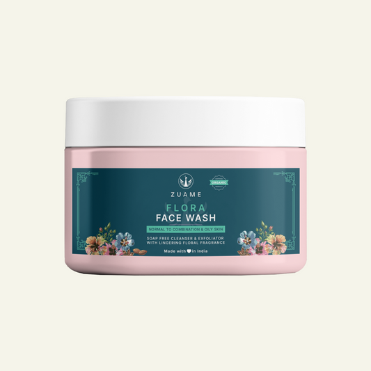 Flora Face Wash for Gentle Cleansing & Brightening