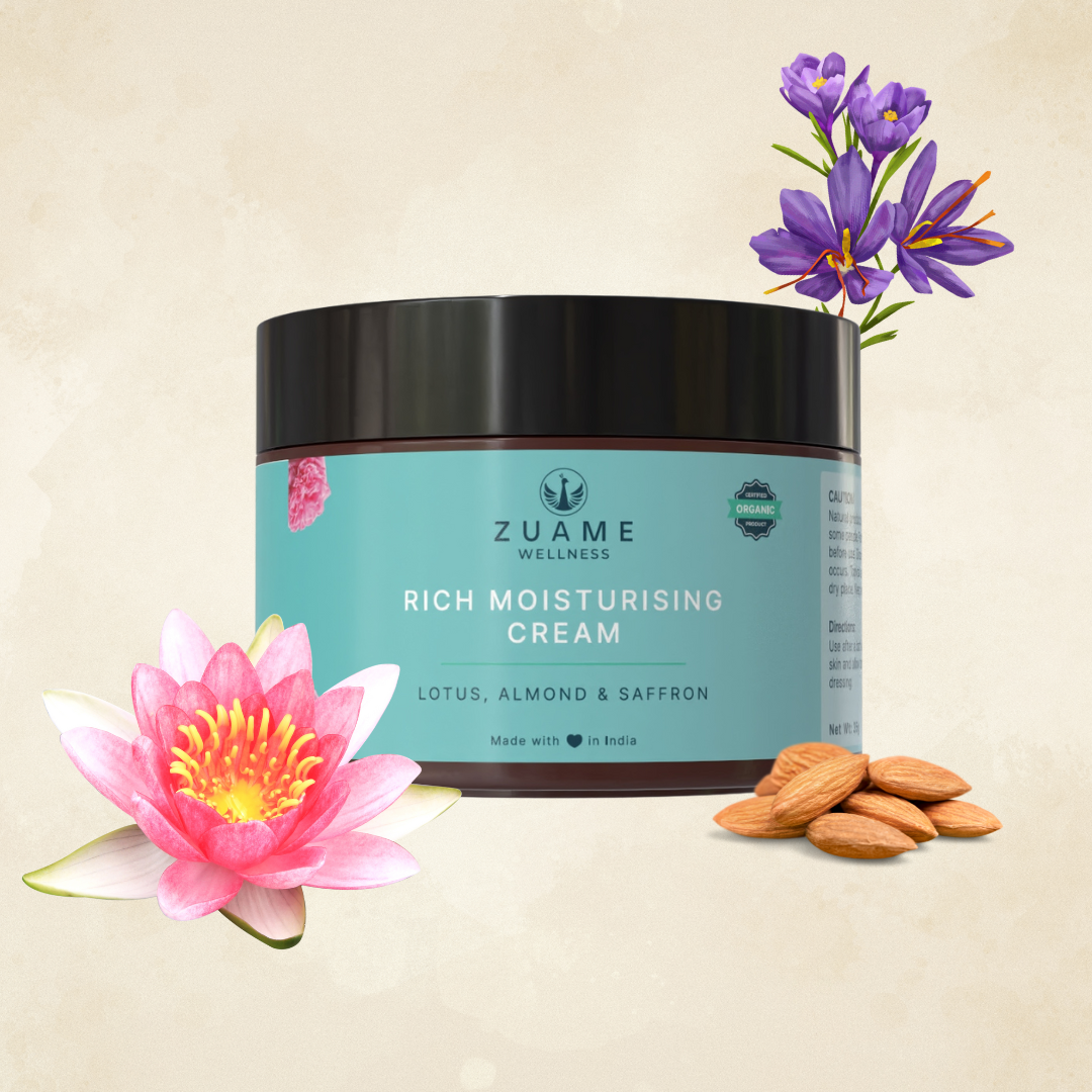 Rich Moisturising Cream with Saffron and Lotus