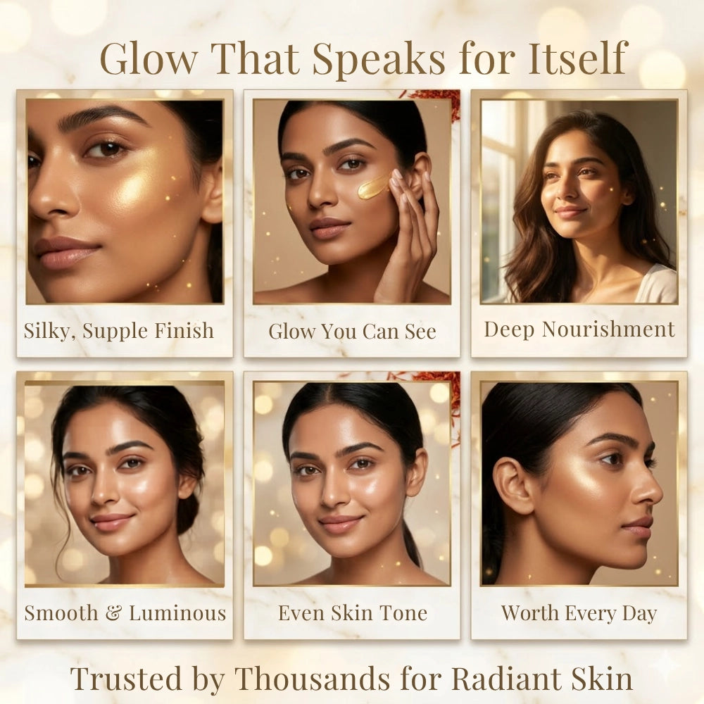 Swarna Radiance Face Cream With 24K Gold Bhasma