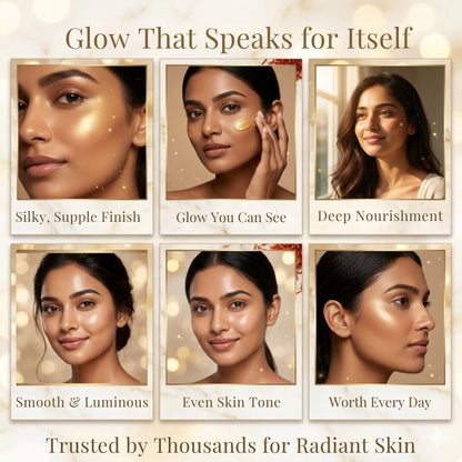 Swarna Radiance Face Cream With 24K Gold Bhasma