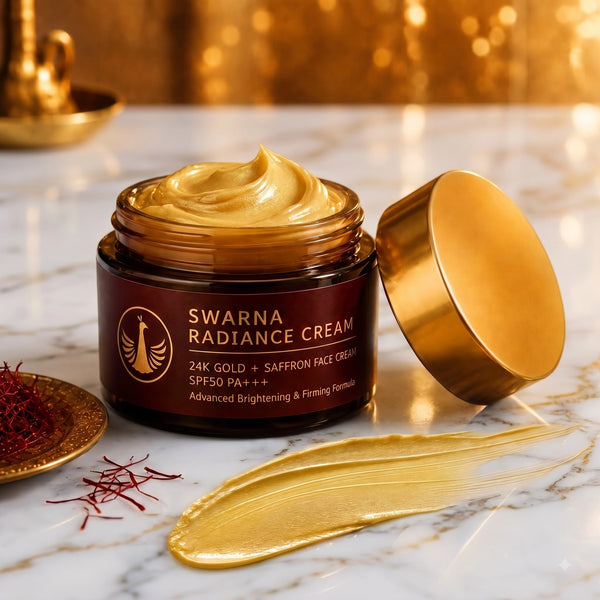 Swarna Radiance Face Cream With 24K Gold Bhasma