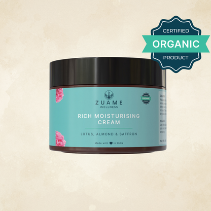 Rich Moisturising Cream with Saffron and Lotus