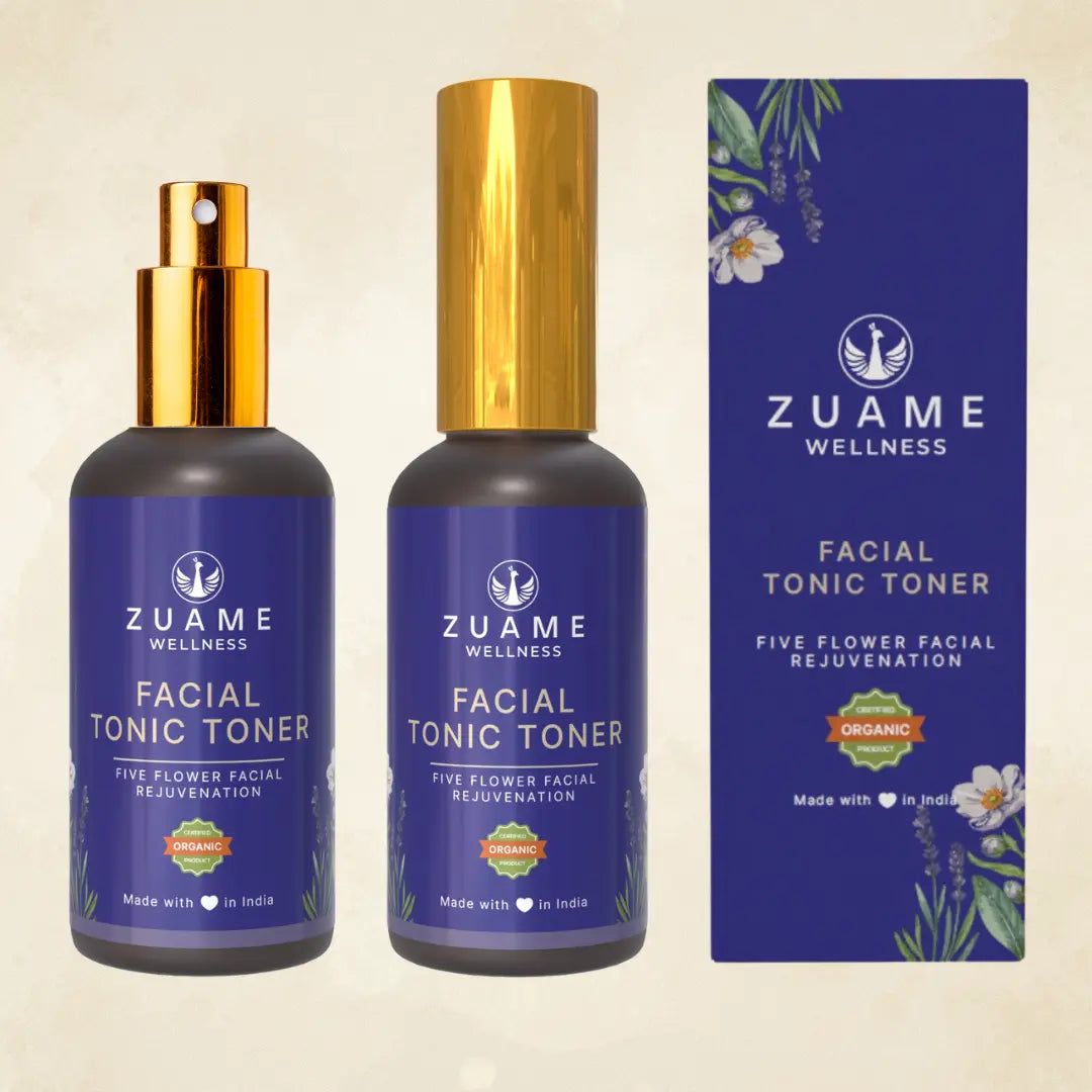 Five flower facial tonic toner