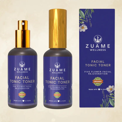 Five flower facial tonic toner