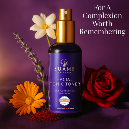 Five flower facial tonic toner