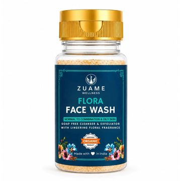 Flora Face Wash for Gentle Cleansing & Brightening