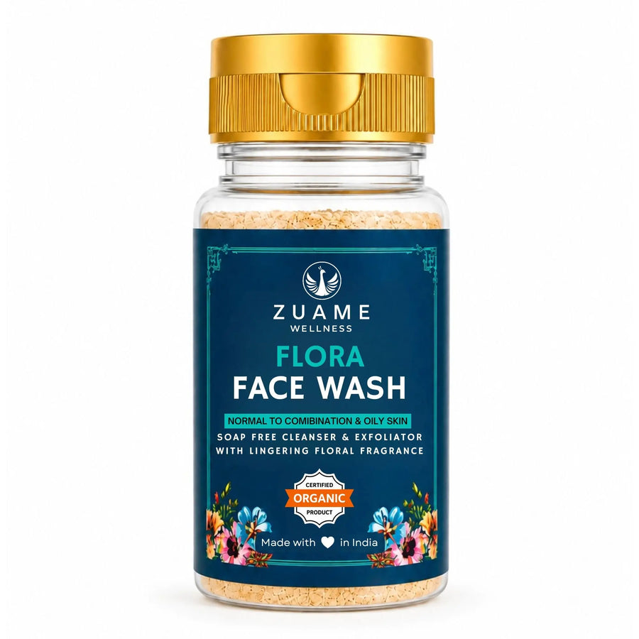 Flora Face Wash for Gentle Cleansing & Brightening