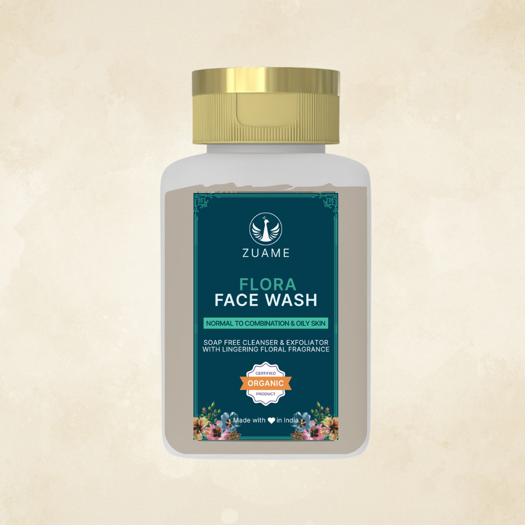 Flora Face Wash for Gentle Cleansing & Brightening