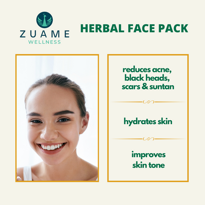 Herbal Face Pack For Acne & Suntan