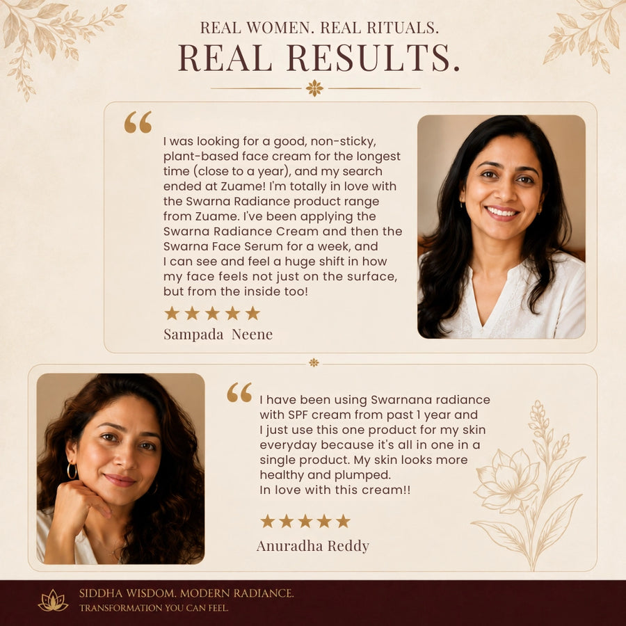 Swarna Radiance Face Cream With 24K Gold Bhasma