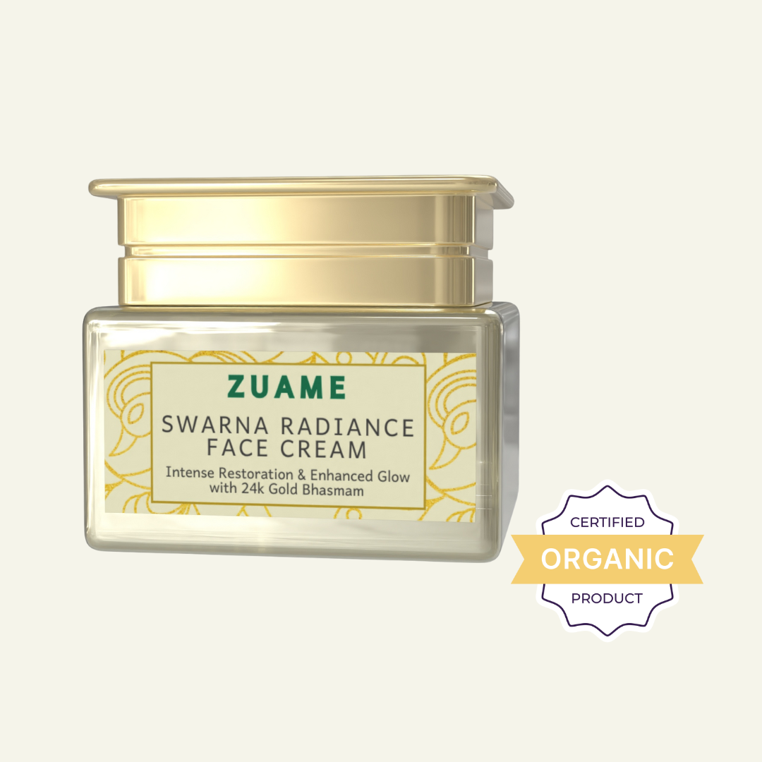 Face Cream With 24K Gold Bhasma
