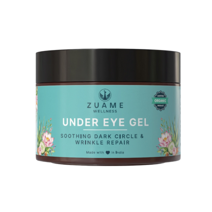 Mini Trial 5g Pack - Zuame Under Eye Gel Mini – Luxury Organic Solution for Dark Circles, Puffiness & Ageing Eyes