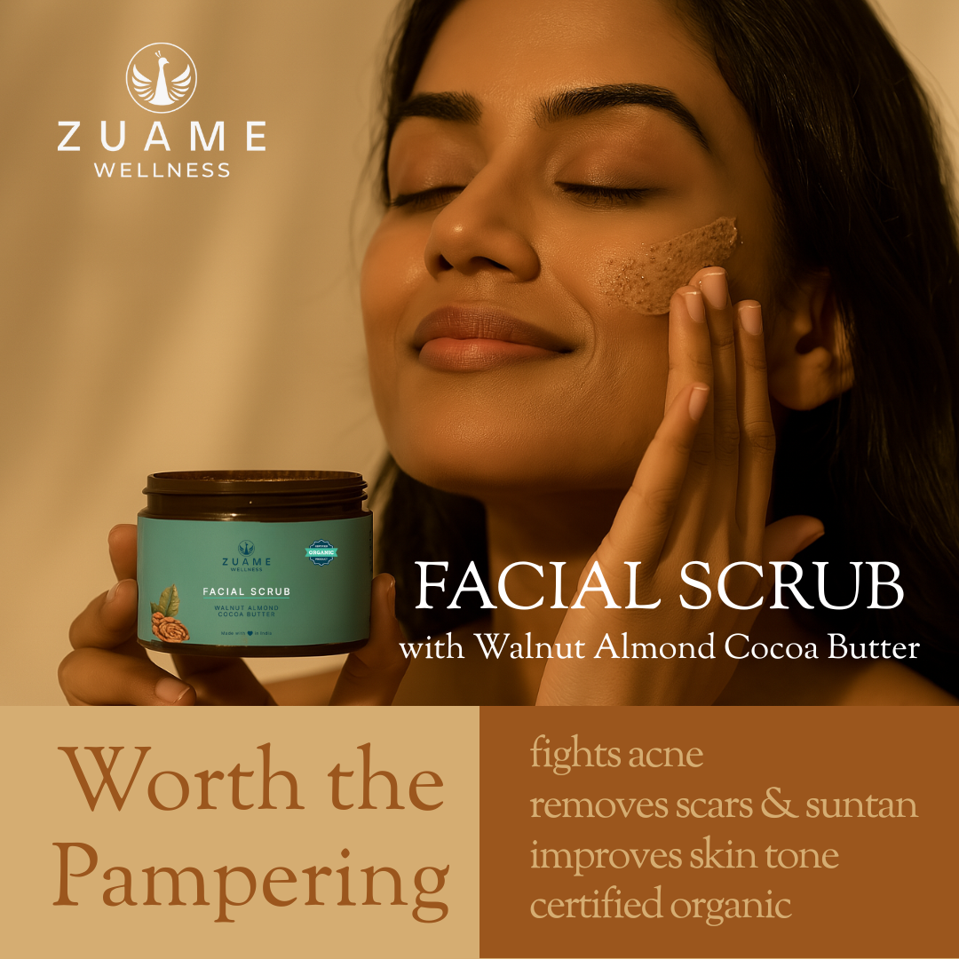 Walnut Scrub with Almond & Cocoa Butter