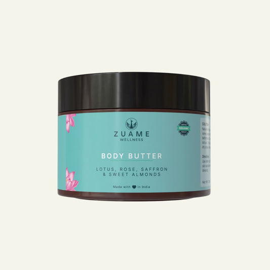 Deep Moisturising Restoring Body Butter with Lotus Rose and Saffron