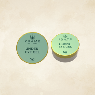 Mini Trial 5g Pack - Zuame Under Eye Gel Mini – Luxury Organic Solution for Dark Circles, Puffiness & Ageing Eyes